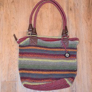 The Sak Cambria Knitted/Crocheted Shoulder Bag Purse